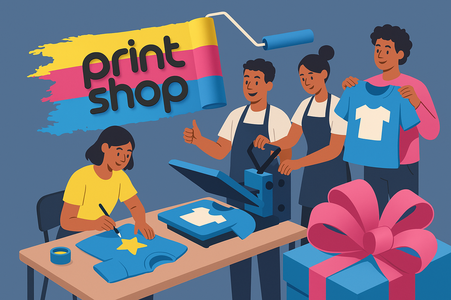 Experienced Print Shop Team